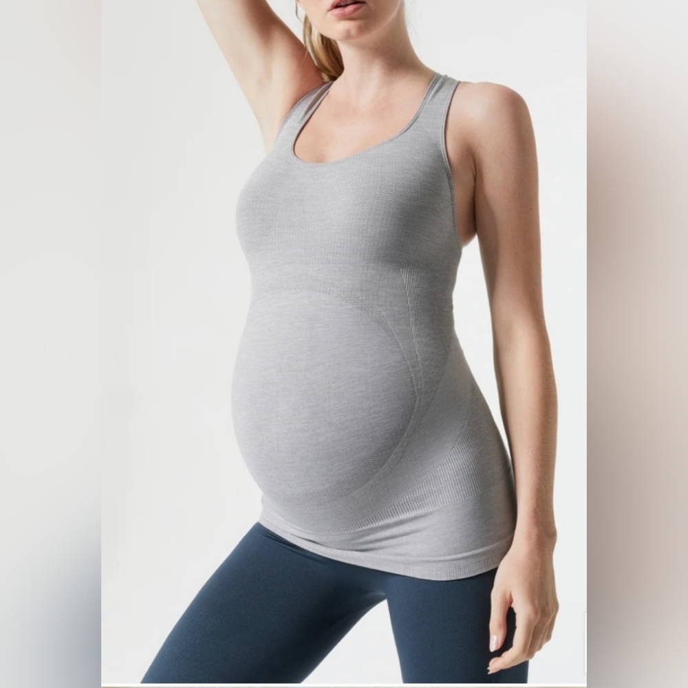 BLANQI Gray Maternity Shapewear Tank